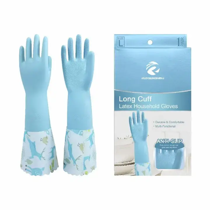 Blue floral cuff retail package